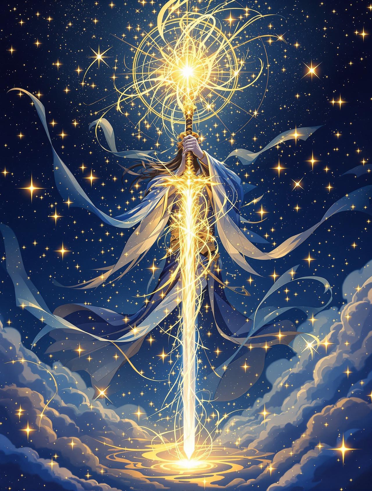 58动漫推荐 星辰剑主 宣传海报